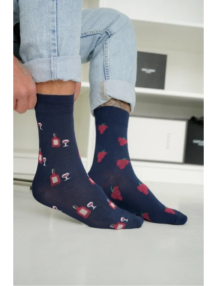 Pánske ponožky do vína (dve veľkosti) 0125.137