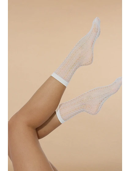 Ažurové ponožky model 22044710 - Knittex