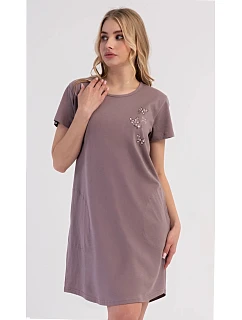 Dámské domácí šaty s krátkým rukávem model 22405196 - Vienetta