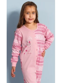 Dětský overal Méďa s čepicí