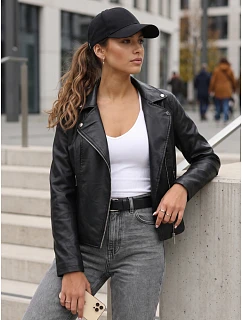 Kurtka damska ramoneska z czarna model 22350538 - FashionStreet