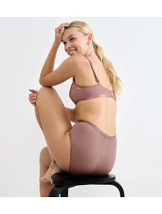 Dámske nohavičky Romance Maxi - CACAO - hnedá 1141 - SLOGGI