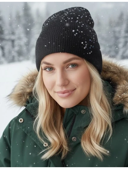 model 21370986 Zimní čepice - BE SNAZZY