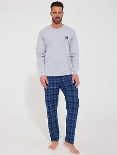 Pyžamo Cornette 124/339 Grizzly, dlouhé rukávy, velikosti S–2XL