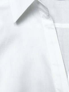 Klasická bílá dámská bavlněná košile model 18409853 - S&G Collection