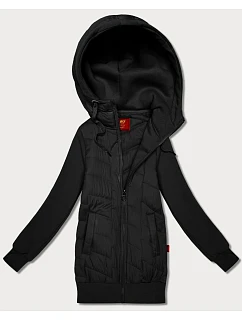 Damska bluza z kapturem z  Goodlookin czarna model 21788398 - LHD