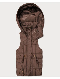 bezrękawnik damski z kapturem Goodlookin model 22037946 - S'WEST