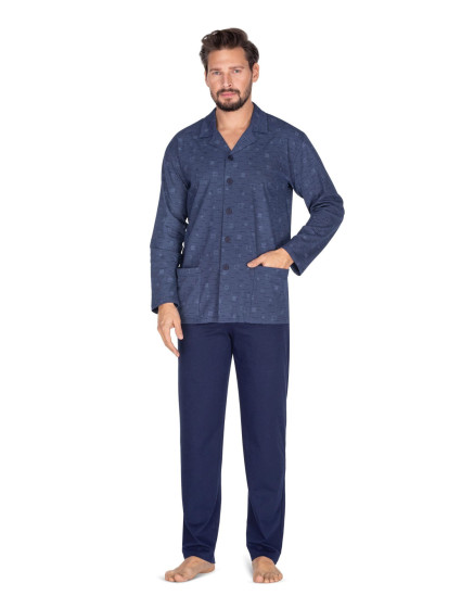 Pánské pyžamo model 19375797 dark blue - Regina