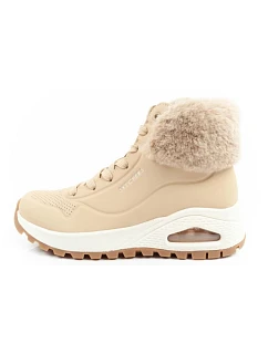 Skechers Uno Rugged dámská sportovní obuv zateplené boty zimní hnědé dámské