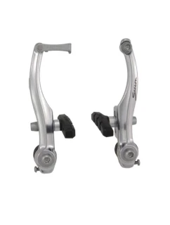 Brzdové čeľuste h110 2x90 strieborné. priama pružina