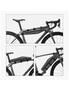 Rockbros taška na rám bicykla 1,5l sivá