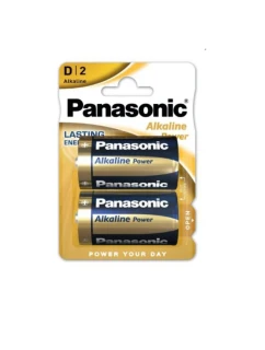 Batérie LR20 D PANASONIC blister 2 kusy