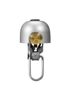 Retro zvonček na bicykel Rockbros strieborno-zlatý