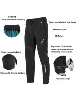 dlouhé zimní sportovní kalhoty 2XL model 21853341