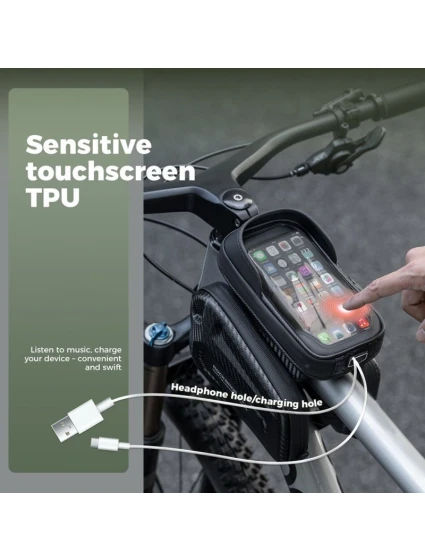 Taška na rám bicykla Rockbros 30120082001 1,3l