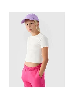 Hladké dívčí tričko model 22117376 - 4F