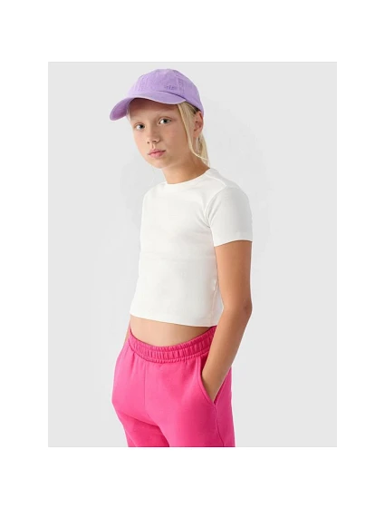 Hladké dívčí tričko model 22117376 - 4F