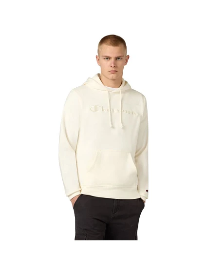 Pánská mikina s kapucí cream  pánské model 22119655 - CHAMPION