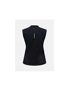 Dámské tričko W  Polo, černá barva model 22241535 - Peak Performance