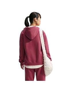 Dámská mikina Nike Studio Fleece Medium Weight, růžová, IM8504 654