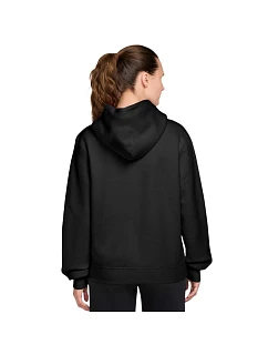 Dámská mikina Nike Studio Fleece Medium Weight, černá, IM8504 001
