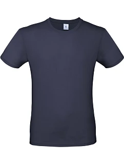 B&C #E150 Tričko 01.001T navy