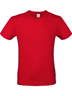 B&C #E150 Tričko 01.001T red