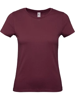 B&C #E150 /women Dámské tričko 01.002T burgundy