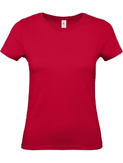 B&C #E150 /women Dámské tričko 01.002T deep red