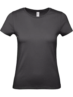 B&C #E150 /women Dámské tričko 01.002T black pure