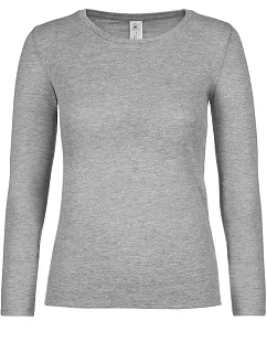 B&C #E150 LSL /women Dámské tričko s dlouhým rukávem model 22492571 sport grey