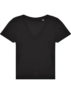B&C #E150 V /women Dámské tričko s výstřihem do V model 22444660 black