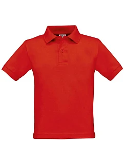 B&C /kids Dětské piqué polo red model 22484950