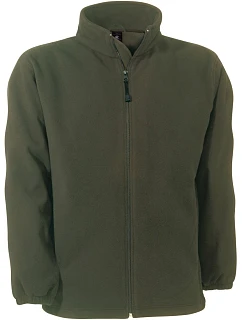 B&C 3-vrstvá mikrofleecová bunda olive model 22456349