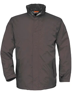 B&C Ocean Shore Bunda s podšívkou dark grey model 22484621