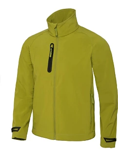 B&C Softshell /men Pánská 3-vrstvá softshellová bunda green moss model 22485518