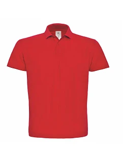 B&C ID.001 Piqué polo 01.ID01 red