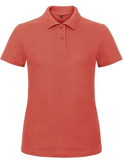 B&C ID.001 /women Dámské piqué polo  coral model 22435960
