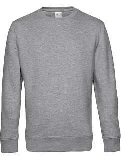 B&C KING Crew Neck_° Pánská mikina model 22483936 heather grey