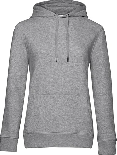 B&C QUEEN Hooded_° Dámská mikina s kapucí model 22528405 heather grey