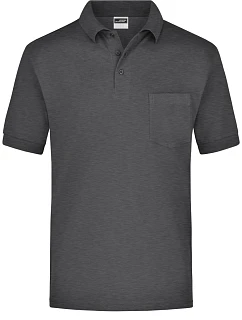 JN 26 Piqué polo s kapsou anthracite melange model 22516183 - Daiber