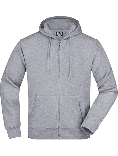JN 42 Pánská mikina s kapucí model 22521490 grey heather - Daiber