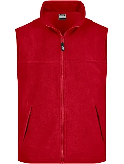 JN 45 Fleecová vesta model 22523408 red - Daiber