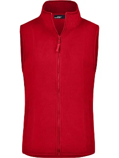 JN 48 Dámská mikrofleecová vesta model 22526125 red - Daiber