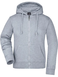 JN 53 Dámská mikina s kapucí model 22528540 grey heather - Daiber