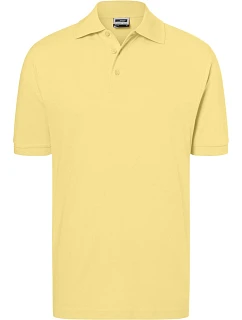 JN 70 Piqué polo model 22441997 light yellow - Daiber
