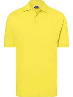 JN 70 Piqué polo model 22442004 yellow - Daiber