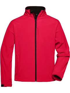 JN 135 Pánská 3vrstvá softshellová bunda model 22485607 red - Daiber