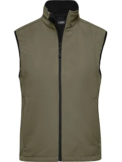 JN 138 Dámská 3vrstvá softshellová vesta model 22485724 olive - Daiber