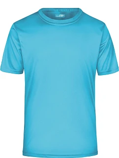 JN 358 Pánské žerzejové sportovní tričko model 22537710 turquoise - Daiber